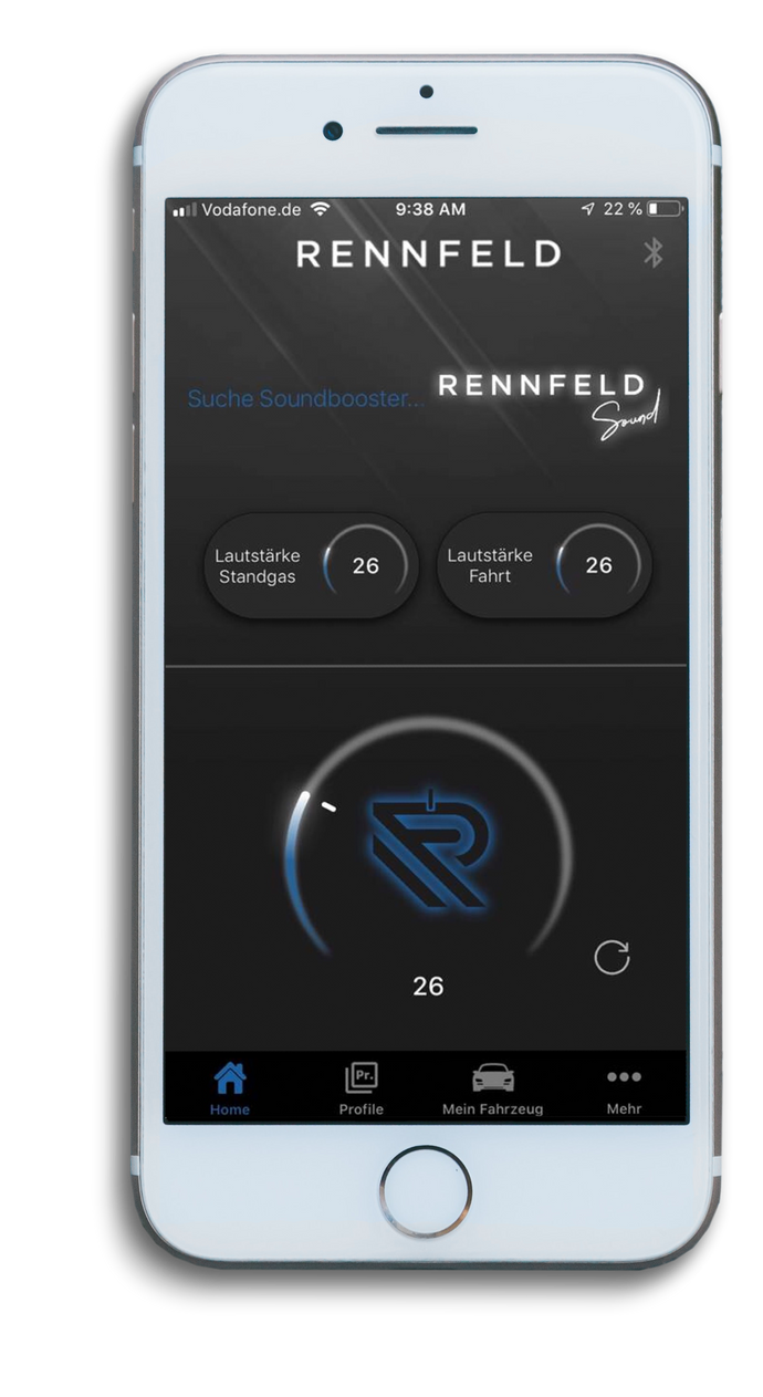 Active Sound Rennfeld App