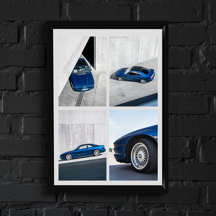 BMW 840ci Art Print