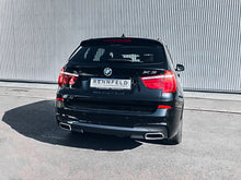 Load image into Gallery viewer, BMW X3 F25 Edelstahl Sportendschalldämpfer IntegraTip 3