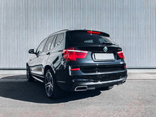 Load image into Gallery viewer, BMW X3 F25 Edelstahl Sportendschalldämpfer IntegraTip 3