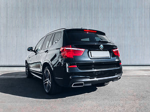 BMW X3 F25 Edelstahl Sportendschalldämpfer IntegraTip 3