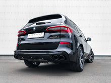 Load image into Gallery viewer, BMW X5 (G05) Edelstahl-Sportendschalldämpfer 4 x 100mm Schwarz Chrom