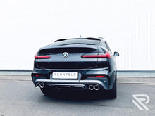 Load image into Gallery viewer, BMW X4 G03 Sportendschalldämpfer 4x100mm in Silber