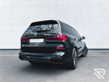 Load image into Gallery viewer, BMW X7 (G07) Edelstahl-Sportendschalldämpfer 4 x 100mm Schwarzchrom